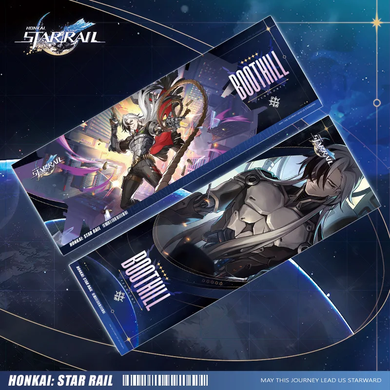 Охотничья игра Star Rail лазерные билеты 21x7 см Закладка Boothill Dang Heng Sushang Seele Yanqing Topaz Dr. Коэффициент
Охотничья игра Star Rail лазерные билеты 21x7 см Закладка Boothill Dang Heng Sushang Seele Yanqing Topaz Dr. Коэффициент
