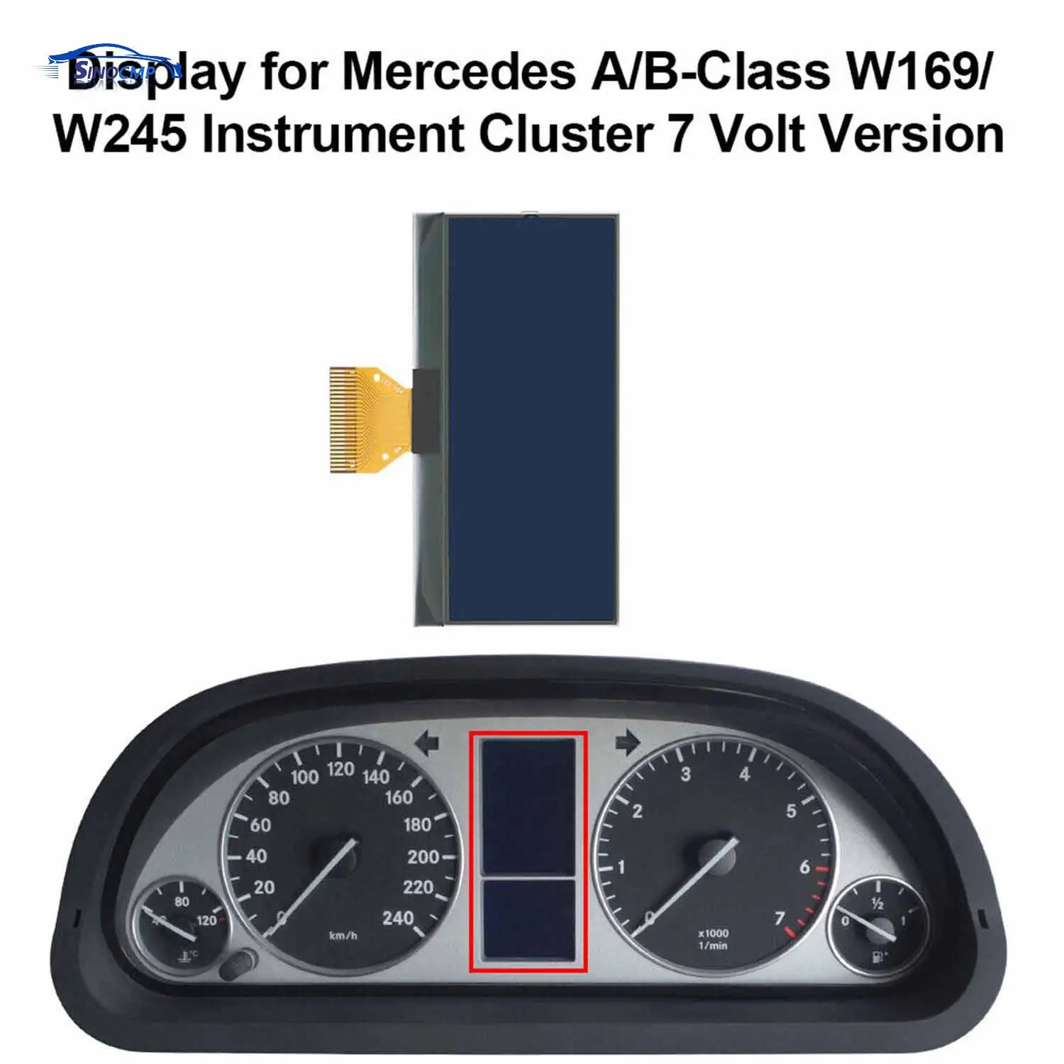 1 PC LCD Display Screen Instrument Cluster For 2004-2012 Mercedes-Benz A-Class B-Class W169 W245 Dashboard 7 Volt Version Parts
1 PC LCD Display Screen Instrument Cluster For 2004-2012 Mercedes-Benz A-Class B-Class W169 W245 Dashboard 7 Volt Version Parts