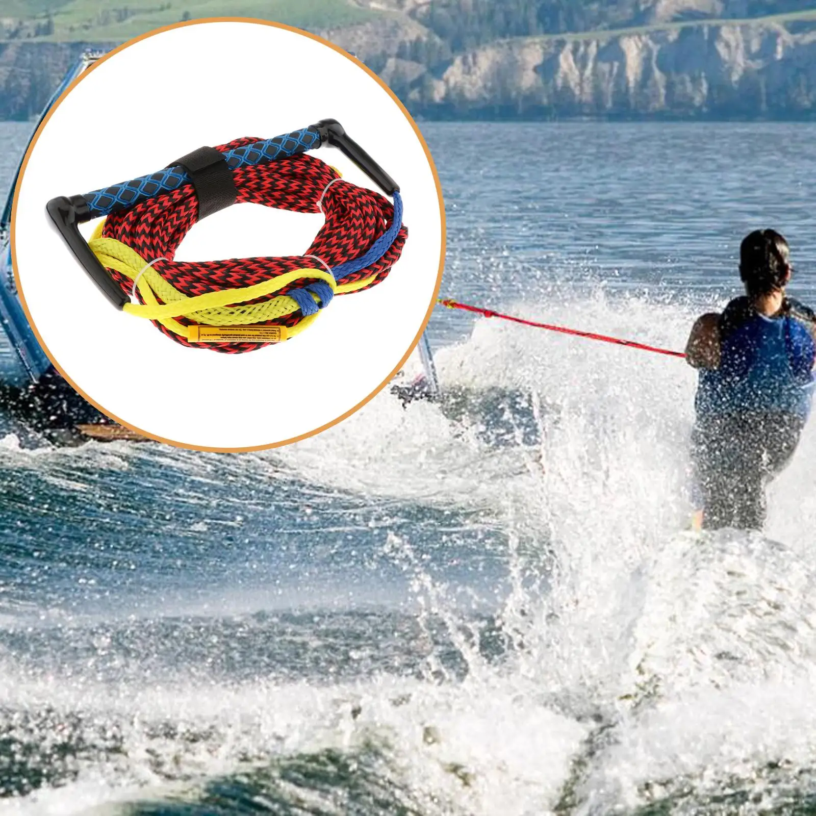 Speedboat Boat Tow Rope with Grip Multifunctional PP Ski Surfing Rope for Wakeboard Adventure
Speedboat Boat Tow Rope with Grip Multifunctional PP Ski Surfing Rope for Wakeboard Adventure