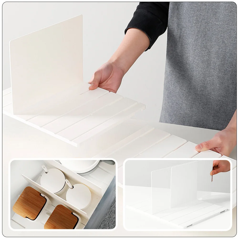 1 set 1 Set Of Drawer Divider Board White, Adjustable Closet Organizer, Wardrobe Divider, Storage Partition, Compartment Drawer 
1 set 1 Set Of Drawer Divider Board White, Adjustable Closet Organizer, Wardrobe Divider, Storage Partition, Compartment Drawer