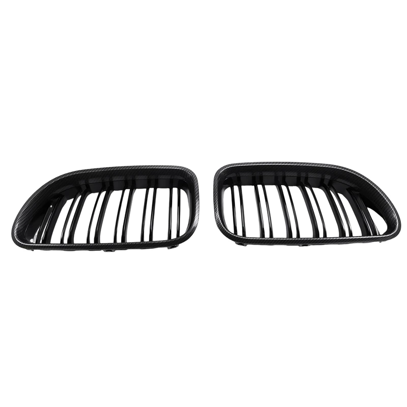 For BMW F06 F12 F13 6-Series M6 Style 2012-2017 Carbon Fiber Style + Gloss Black Front Grilles Grille-T45C
For BMW F06 F12 F13 6-Series M6 Style 2012-2017 Carbon Fiber Style + Gloss Black Front Grilles Grille-T45C