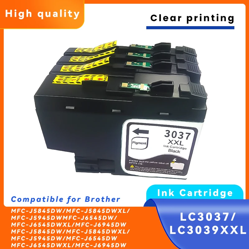 Совместим с Brother MFC-J5845DW MFC-J5845DWXL MFC-J5945DW MFC-J6545DW J6545DWXL J6945DW принтер LC3037XL 3039XL картридж
Совместим с Brother MFC-J5845DW MFC-J5845DWXL MFC-J5945DW MFC-J6545DW J6545DWXL J6945DW принтер LC3037XL 3039XL картридж