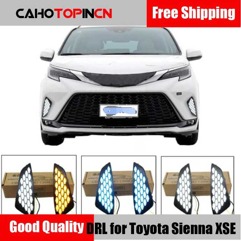 1 Pair Car Accessories Waterproof 12V DRL Fog Lamp Decoration LED Daytime Running Light For Toyota Sienna XSE 2021 2022
1 Pair Car Accessories Waterproof 12V DRL Fog Lamp Decoration LED Daytime Running Light For Toyota Sienna XSE 2021 2022