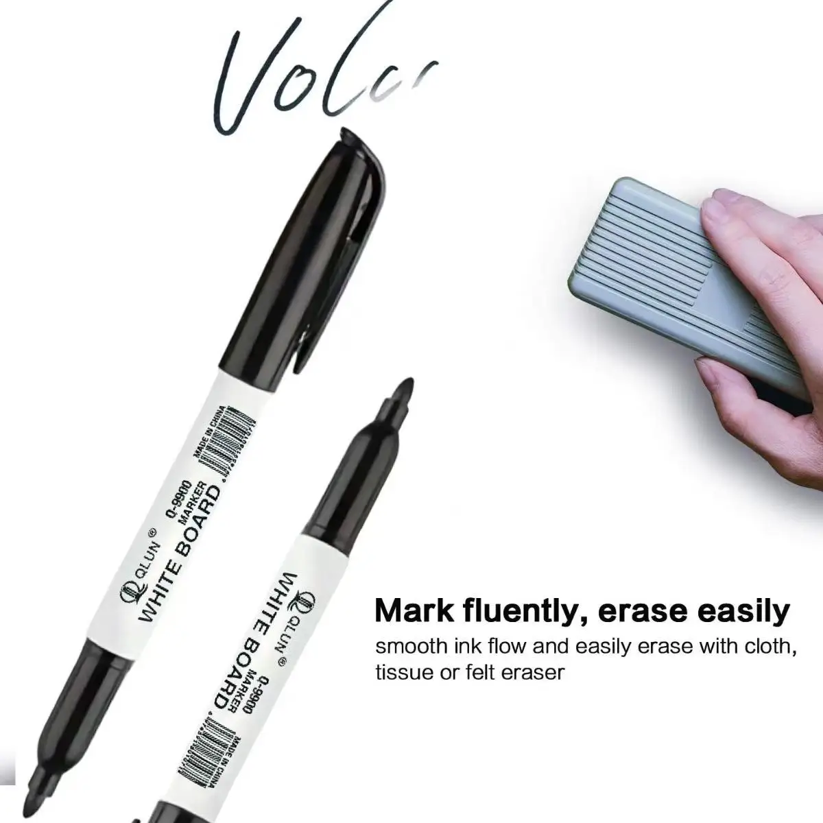12 Pcs Erasable Whiteboard Markers - Dry Erase Pens for Office School Teaching & Back to School Stationery
12 Pcs Erasable Whiteboard Markers - Dry Erase Pens for Office School Teaching & Back to School Stationery