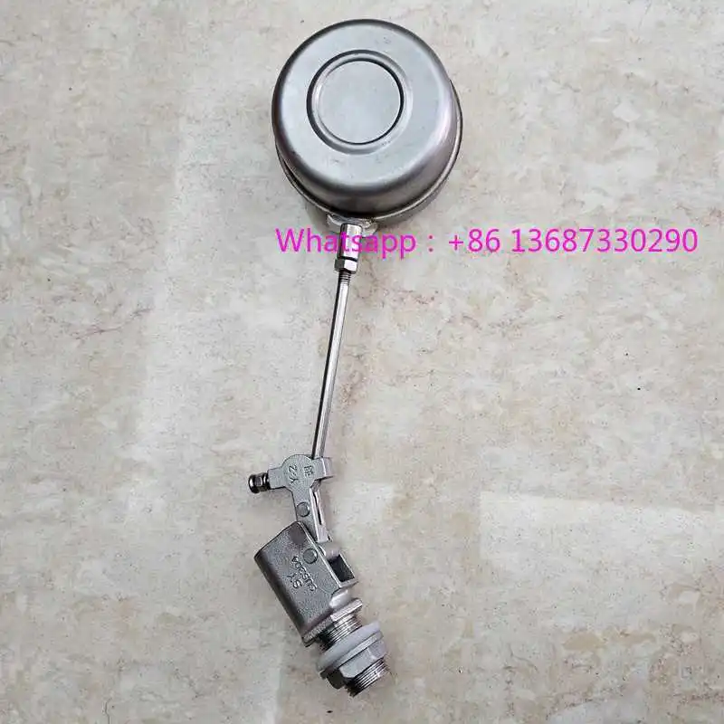 Steam engine water level switch, floating ball switch, 304 stainless steel floating wave cooling hot water
Steam engine water level switch, floating ball switch, 304 stainless steel floating wave cooling hot water