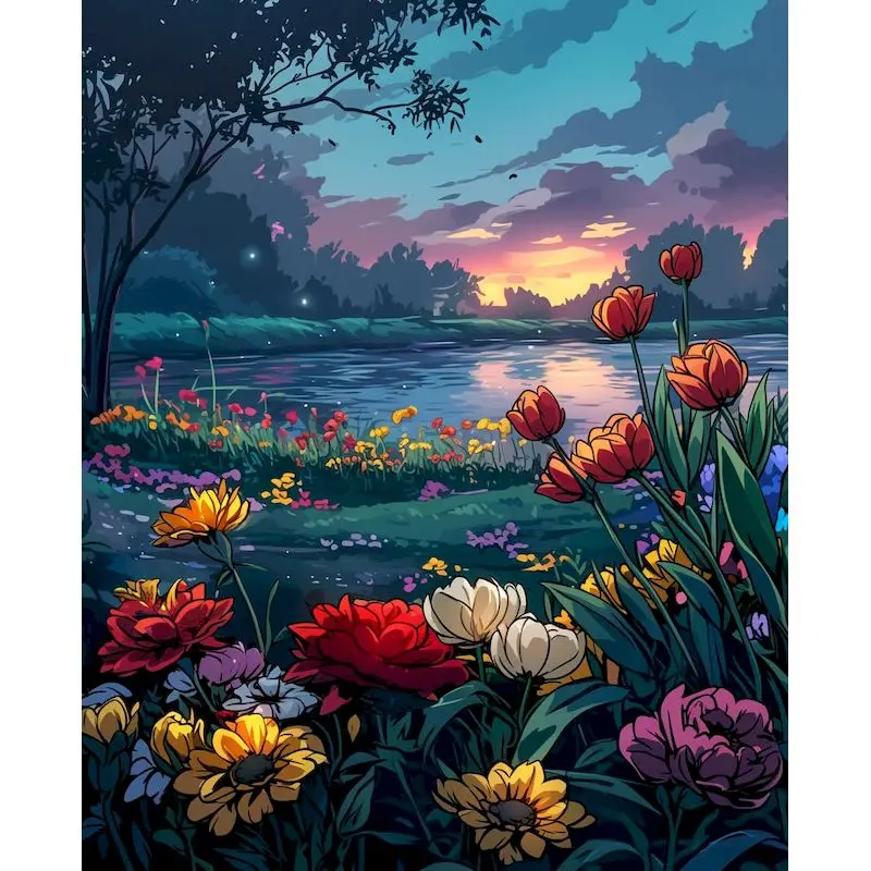 GATYZTORY Painting By Numbers On Canvas With Frame Diy Kit Scenery Drawing Acrylic Paint Oil Picture Of Coloring By Numbers Art
GATYZTORY Painting By Numbers On Canvas With Frame Diy Kit Scenery Drawing Acrylic Paint Oil Picture Of Coloring By Numbers Art