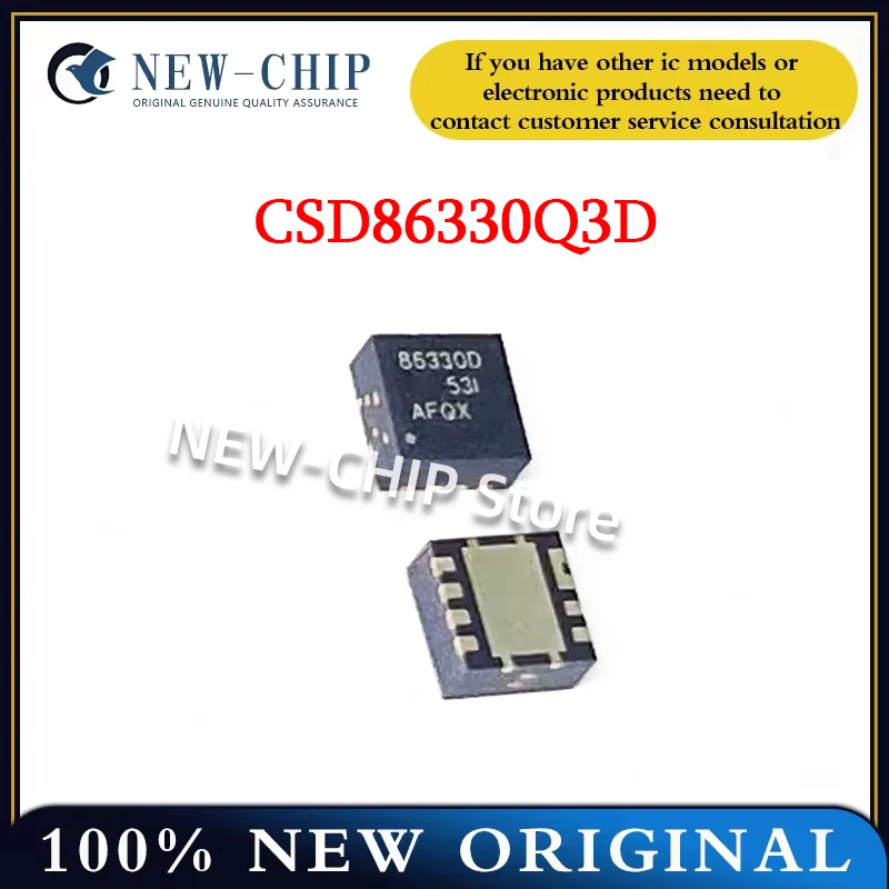 5 шт.-100 шт./лот CSD86330Q3D экранная печать 86330D патч SON-8 синхронный понижающий полевой эффект IC новый оригинальный CSD86330
5 шт.-100 шт./лот CSD86330Q3D экранная печать 86330D патч SON-8 синхронный понижающий полевой эффект IC новый оригинальный CSD86330