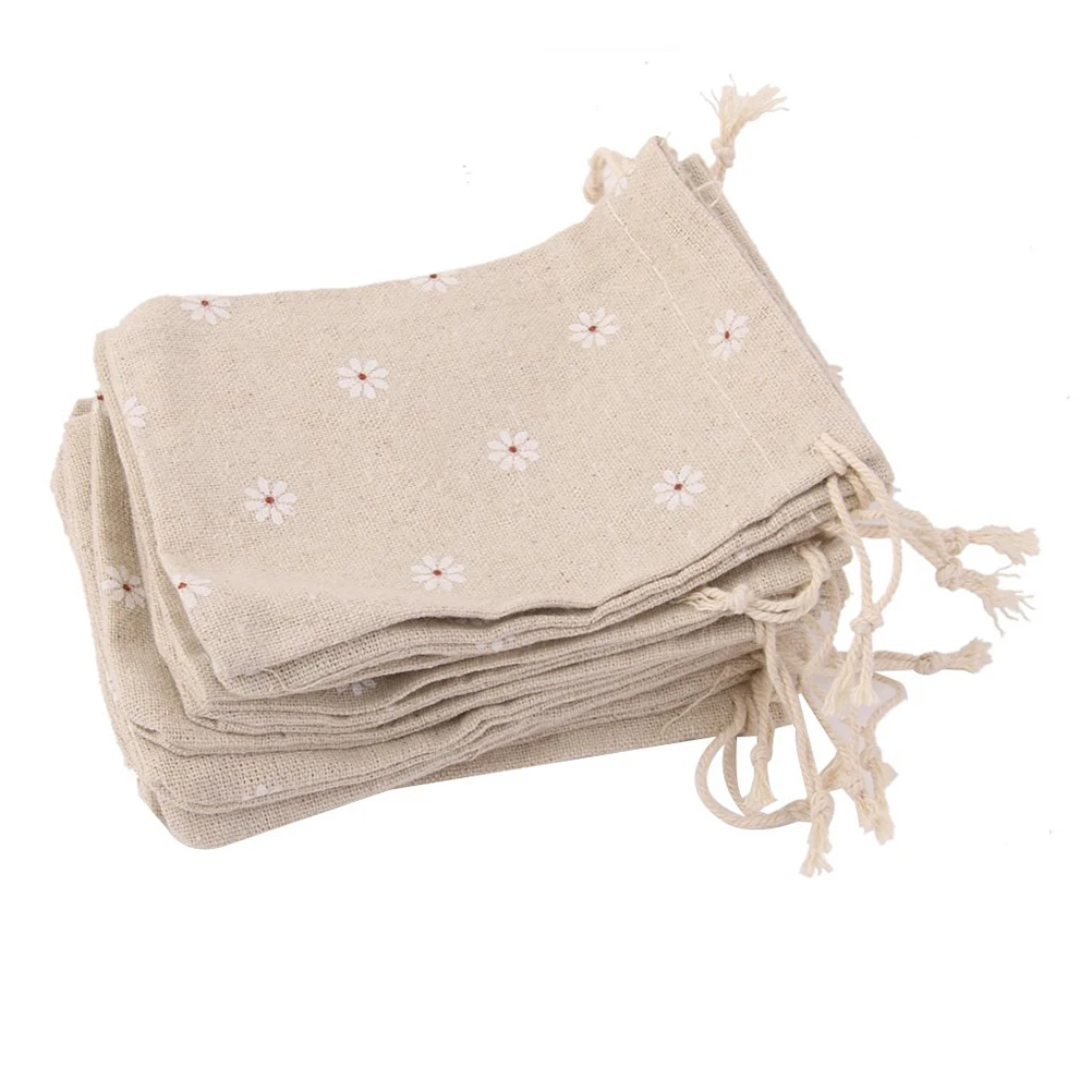 10pcs Vintage Cotton Bags Small Size Drawstring Pouches for Jewelry Gifts Wedding Favors Linen Jute Burlap Storage Bag
10pcs Vintage Cotton Bags Small Size Drawstring Pouches for Jewelry Gifts Wedding Favors Linen Jute Burlap Storage Bag