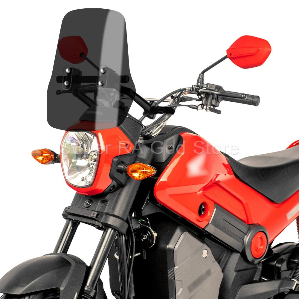 For Honda Navi 2020-2022 2023 2024 Adventure motorcycle front windshield with 12mm navigation bracket tube
For Honda Navi 2020-2022 2023 2024 Adventure motorcycle front windshield with 12mm navigation bracket tube