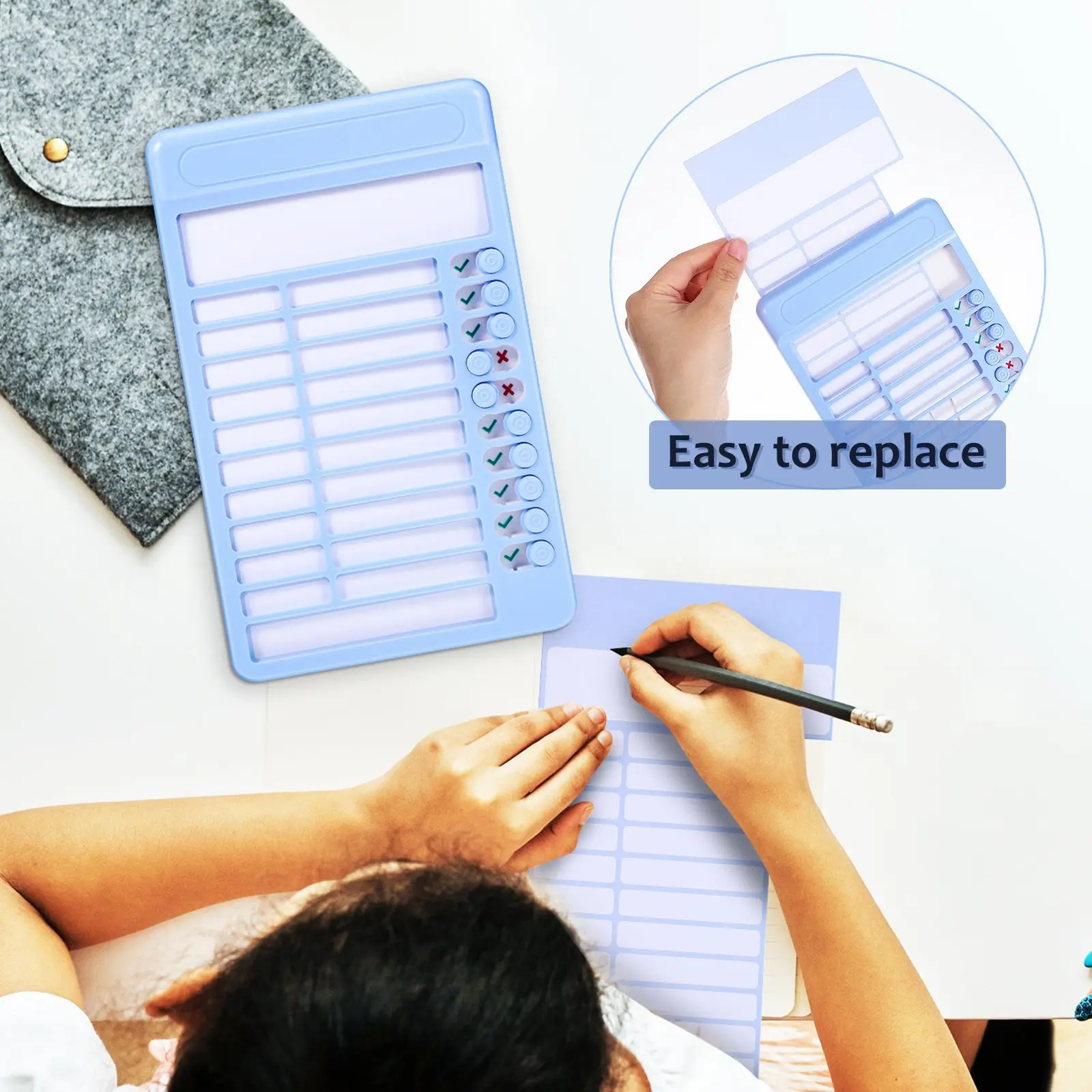 Self discipline Checker Routine Chart Visual Schedule Planner Clear Layout Reward System Smooth Slider Plastic Desktop Wall
Self discipline Checker Routine Chart Visual Schedule Planner Clear Layout Reward System Smooth Slider Plastic Desktop Wall