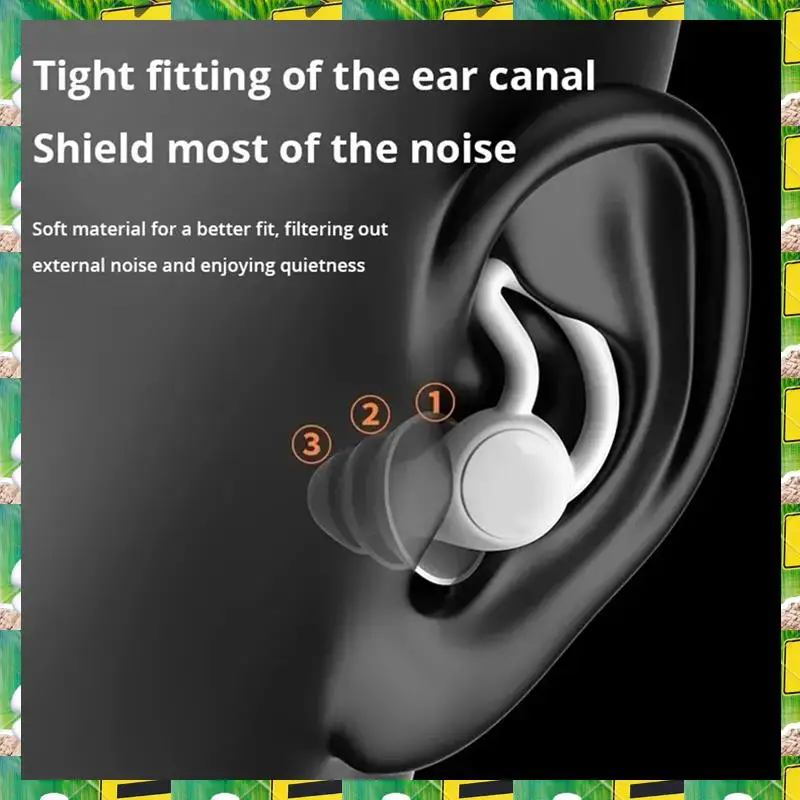 3C Electron Soundproof Earplugs Three Layer Silicone Earplugs Waterproof Swimming Ear Plugs Sleep Noise Reduction Comfortable Du
3C Electron Soundproof Earplugs Three Layer Silicone Earplugs Waterproof Swimming Ear Plugs Sleep Noise Reduction Comfortable Du