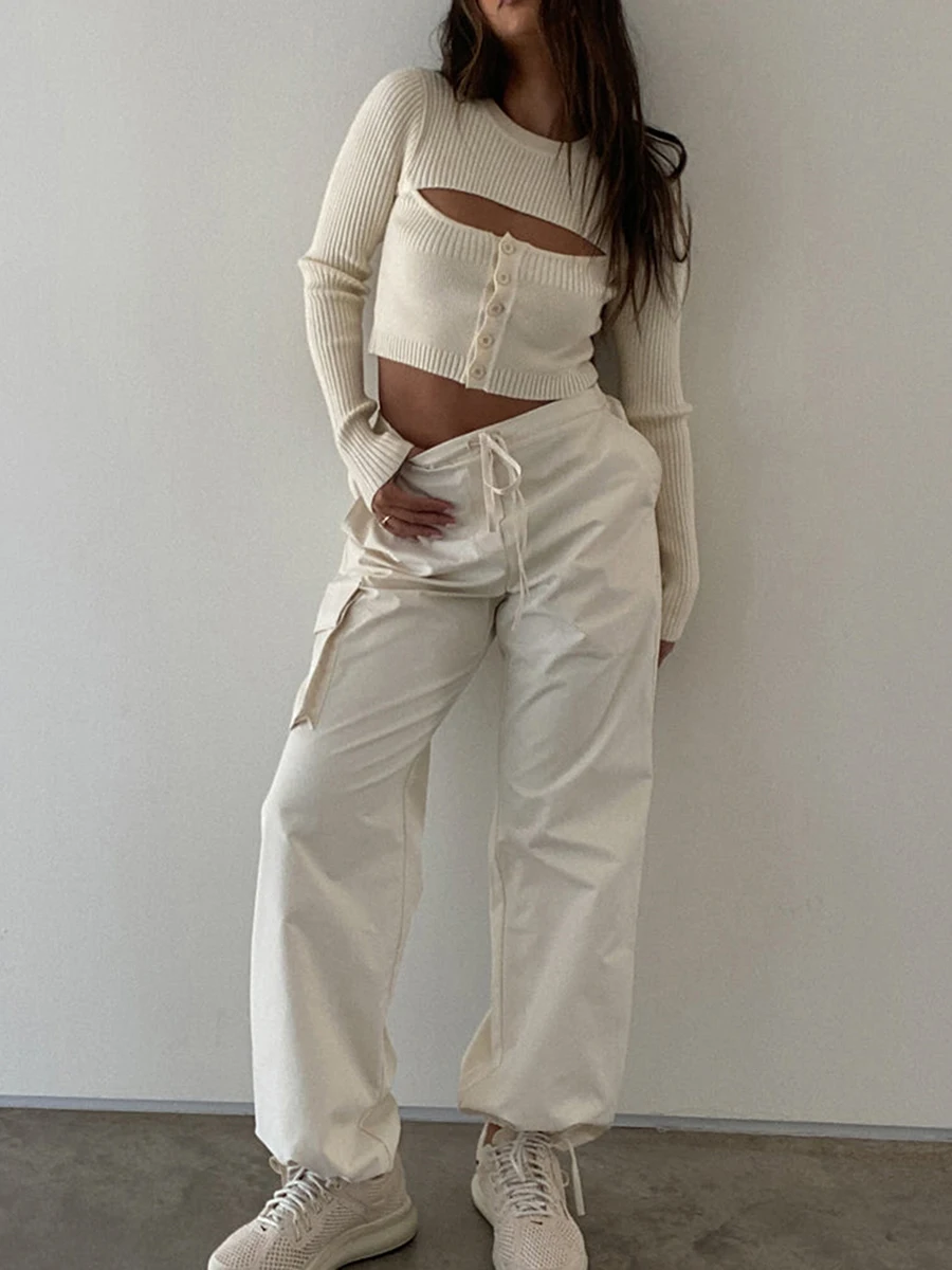Wide Leg Cargo Pants For Women Plus Size High Waisted Casual Loose Baggy Drawstring Pants Trousers with Pockets
Wide Leg Cargo Pants For Women Plus Size High Waisted Casual Loose Baggy Drawstring Pants Trousers with Pockets