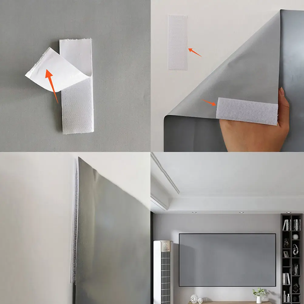 1Pcs Anti-Light Projection Screen Portable Foldable Projector Cloth for Office Classroom Conference Gaming Silver
1Pcs Anti-Light Projection Screen Portable Foldable Projector Cloth for Office Classroom Conference Gaming Silver
