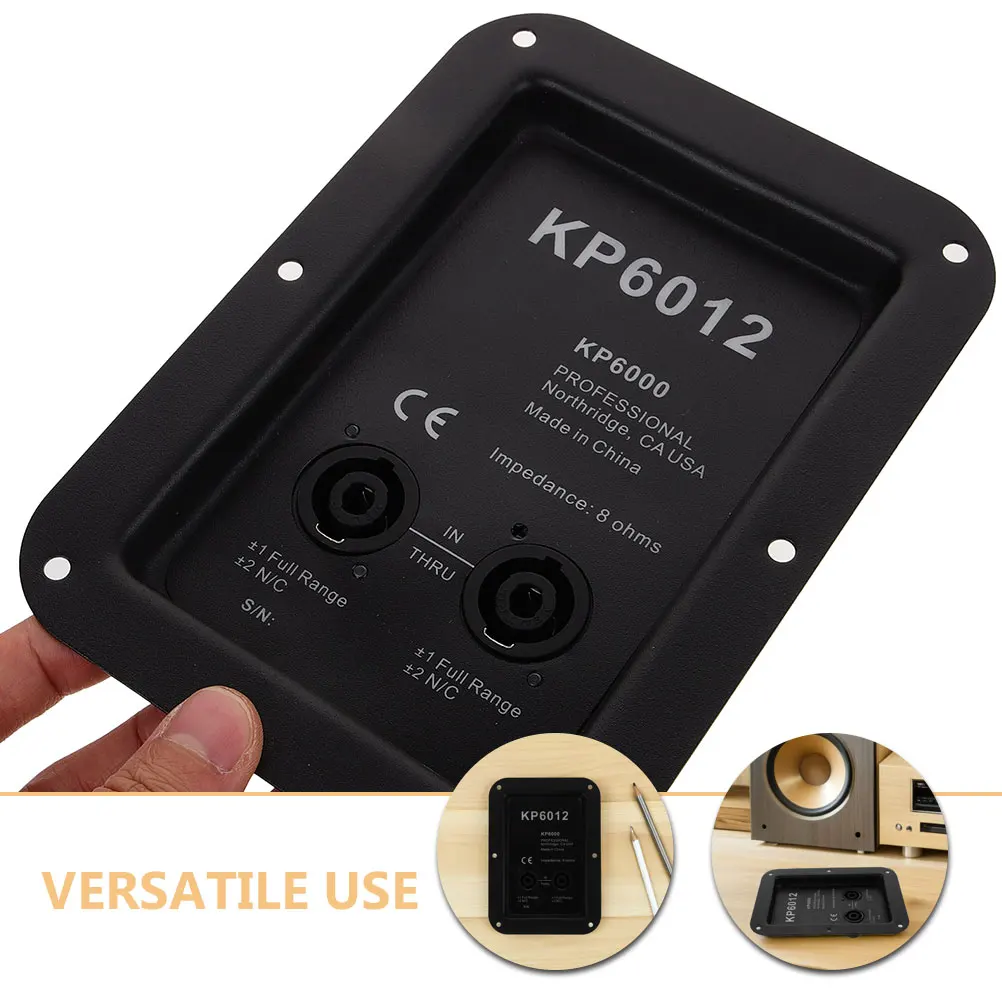 2 pcs Speaker Junction Box Terminal Block Wire Connector Stage Box 612 Sound Conductivity Speaker Cable Junction Box Speaker
2 pcs Speaker Junction Box Terminal Block Wire Connector Stage Box 612 Sound Conductivity Speaker Cable Junction Box Speaker