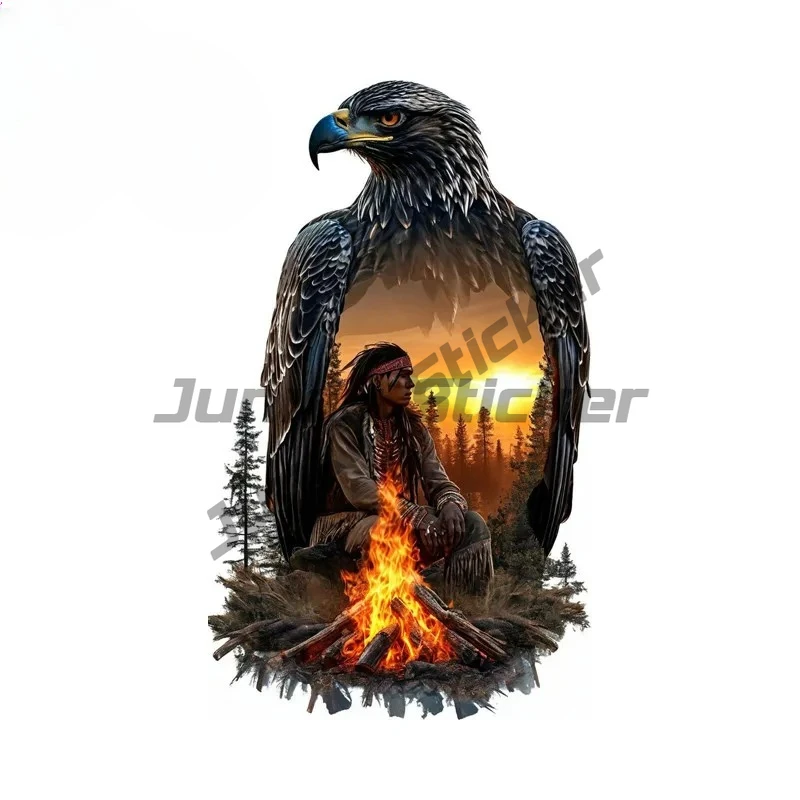 Indian Spirit Silhouettes of Animal Landscapes Car Stickers Motorcycle Occlusion Scratch Decals Vinyl Car Goods
Indian Spirit Silhouettes of Animal Landscapes Car Stickers Motorcycle Occlusion Scratch Decals Vinyl Car Goods