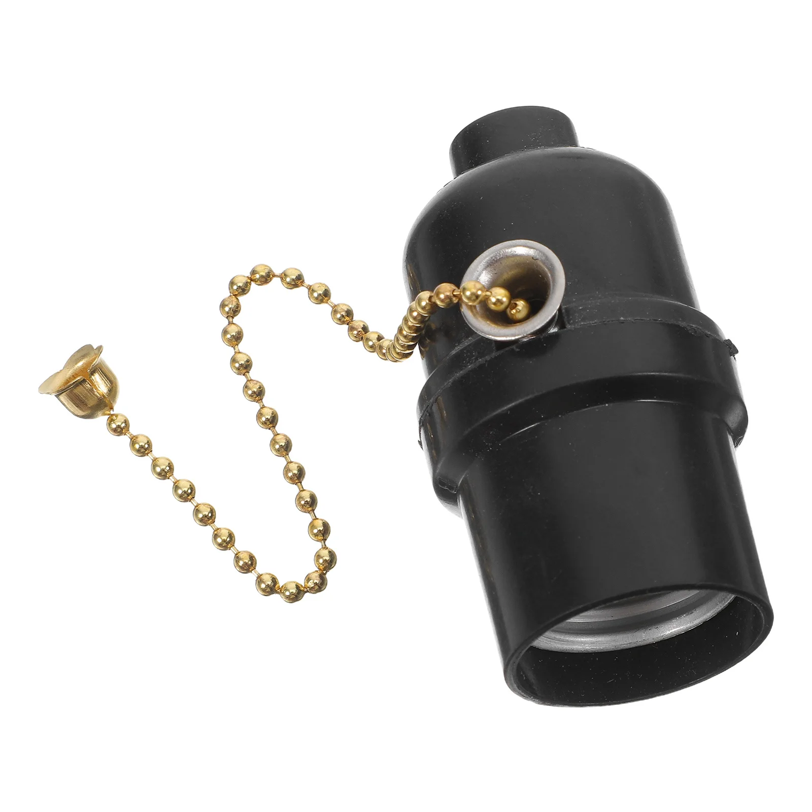 E26 Metal Light Socket with Pull Chain Black Ring Vintage Aesthetic for Table Floor Lamps Interior Design Safety
E26 Metal Light Socket with Pull Chain Black Ring Vintage Aesthetic for Table Floor Lamps Interior Design Safety