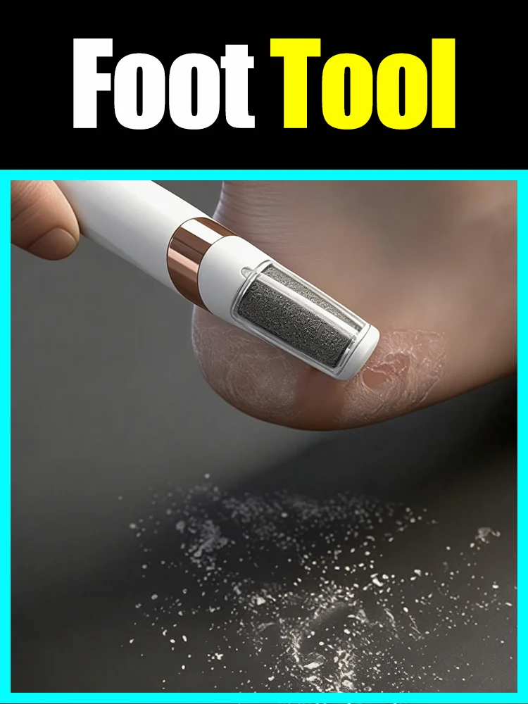 Electric Foot Heel Callus Remover Feet Dead Skin Removal Skin Care Tool Portable Pedicure Rasp Electric foot grinder
Electric Foot Heel Callus Remover Feet Dead Skin Removal Skin Care Tool Portable Pedicure Rasp Electric foot grinder