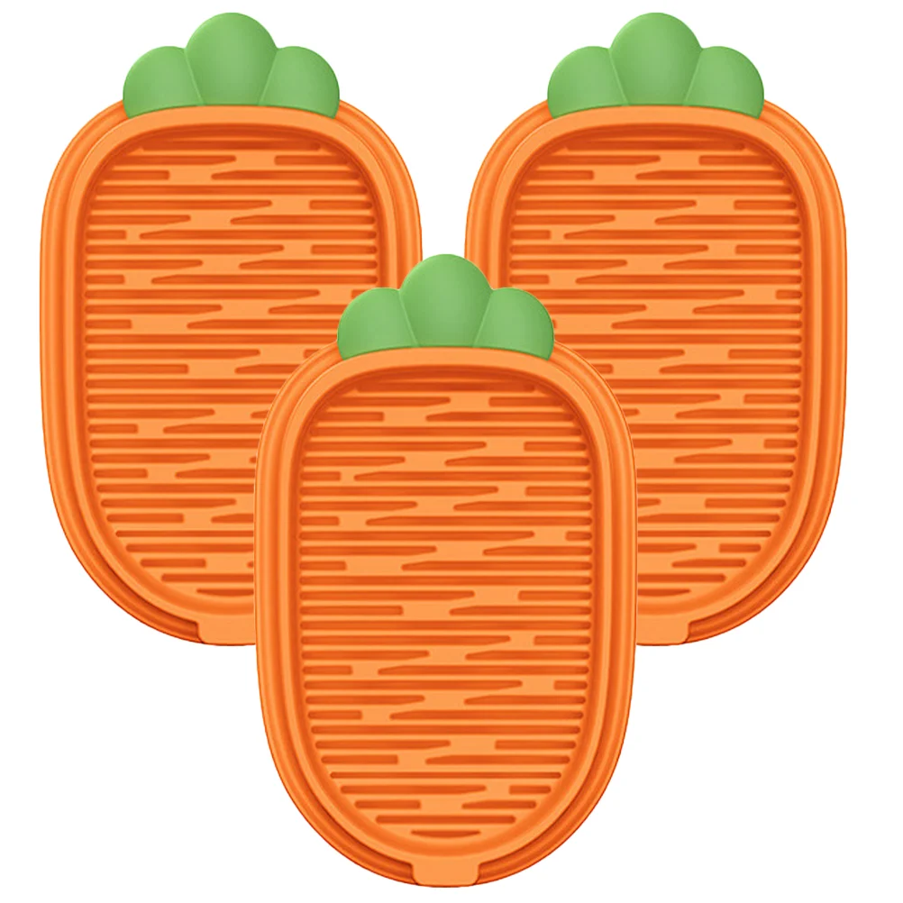 3 Pcs Carrot Cartoon Snacks Mint Planting Hydroponic Feeding PP Material Double Layer Separate Design Easy to Use for Cats
3 Pcs Carrot Cartoon Snacks Mint Planting Hydroponic Feeding PP Material Double Layer Separate Design Easy to Use for Cats