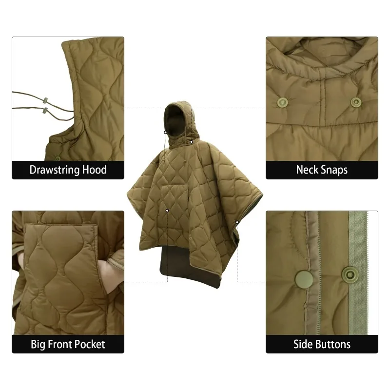 1PCS Outdoor Blanket Waterproof Insulation Poncho Winter Warm Liner Camping Hiking Various Patterns Sleeping Bag
1PCS Outdoor Blanket Waterproof Insulation Poncho Winter Warm Liner Camping Hiking Various Patterns Sleeping Bag