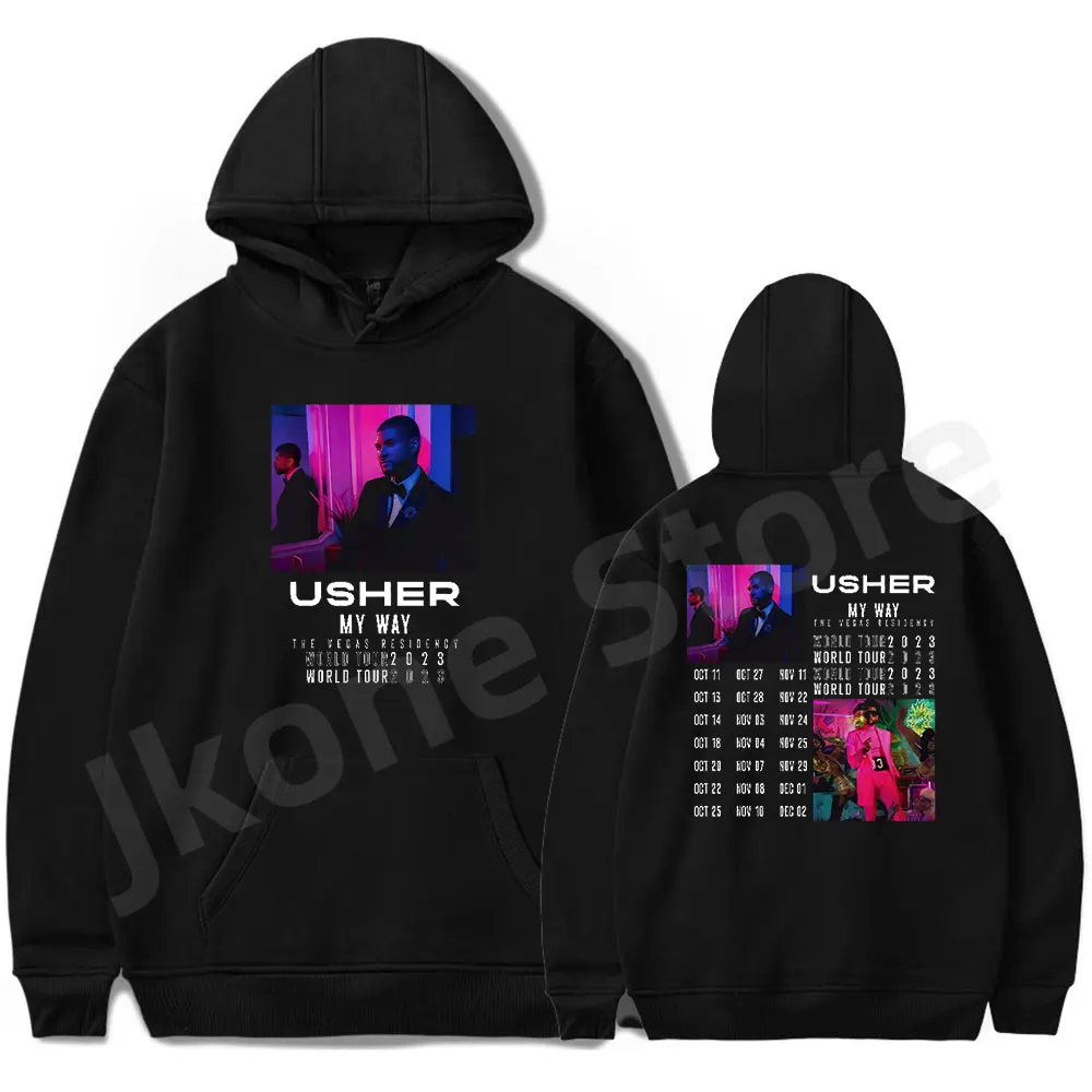 Usher Tour Hoodies Rapper Merch Print Women Men Fashion Casual HipHop Style Sweatshirts
Usher Tour Hoodies Rapper Merch Print Women Men Fashion Casual HipHop Style Sweatshirts