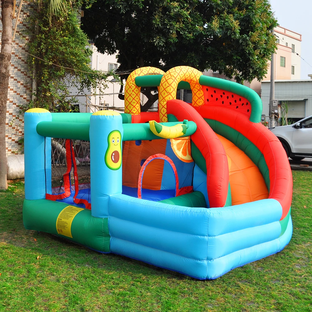 Children's outdoor games inflatable bouncing house with ball pool and slide children's inflatable house air cushion toy pool
Children's outdoor games inflatable bouncing house with ball pool and slide children's inflatable house air cushion toy pool