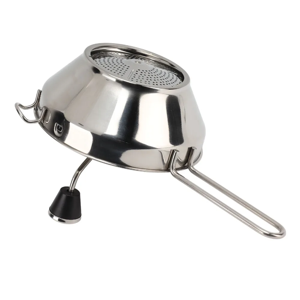 Stainless Steel Bowl Food Mill 3 Interchangeable Disks Ergonomic Handle Potato Ricer Multifunctional Rotatable Manual Food Mill
Stainless Steel Bowl Food Mill 3 Interchangeable Disks Ergonomic Handle Potato Ricer Multifunctional Rotatable Manual Food Mill