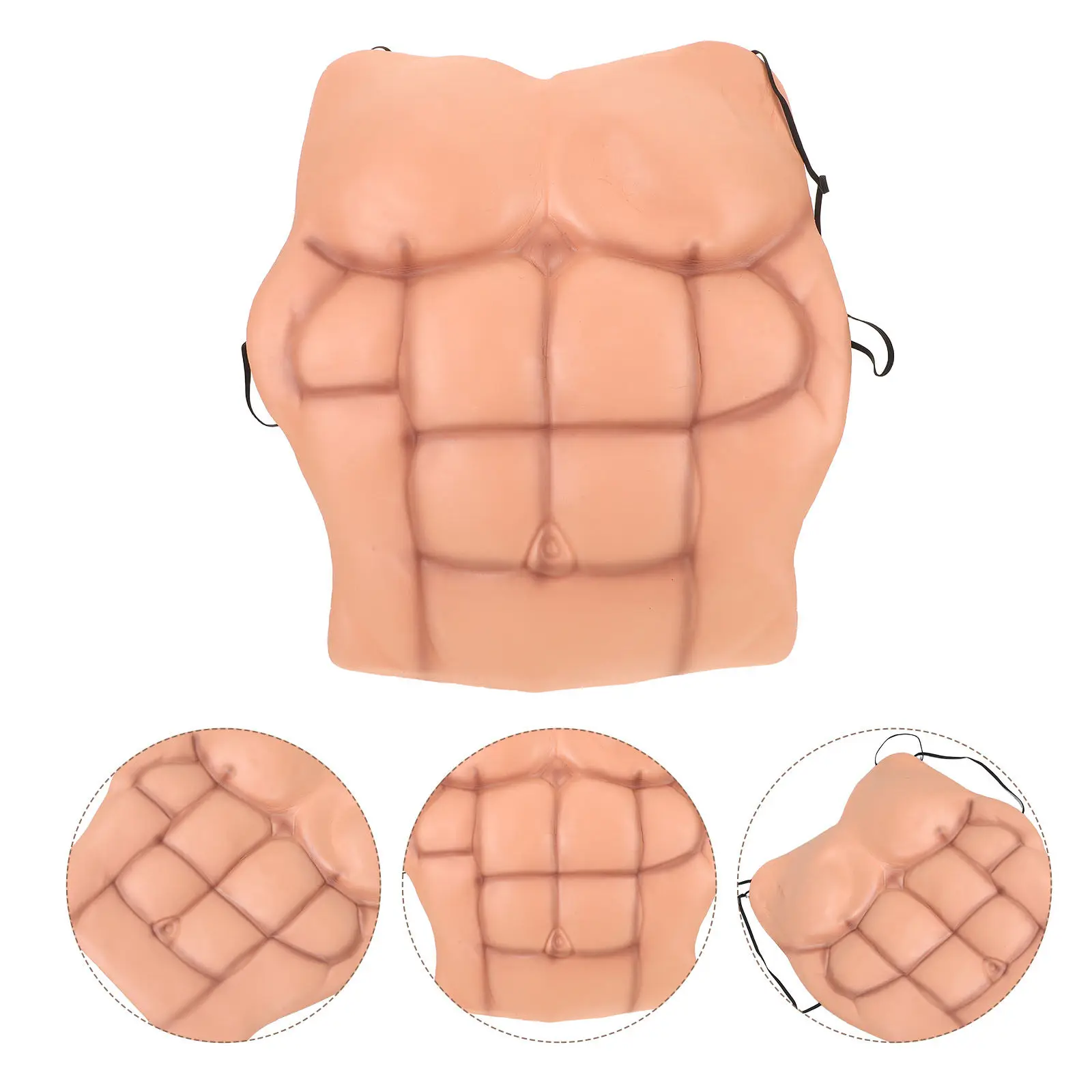 Fake Muscle Chest Costume Lightweight Realistic Muscle Prop for Men Cosplay Party Halloween Fancy Dress Events
Fake Muscle Chest Costume Lightweight Realistic Muscle Prop for Men Cosplay Party Halloween Fancy Dress Events
