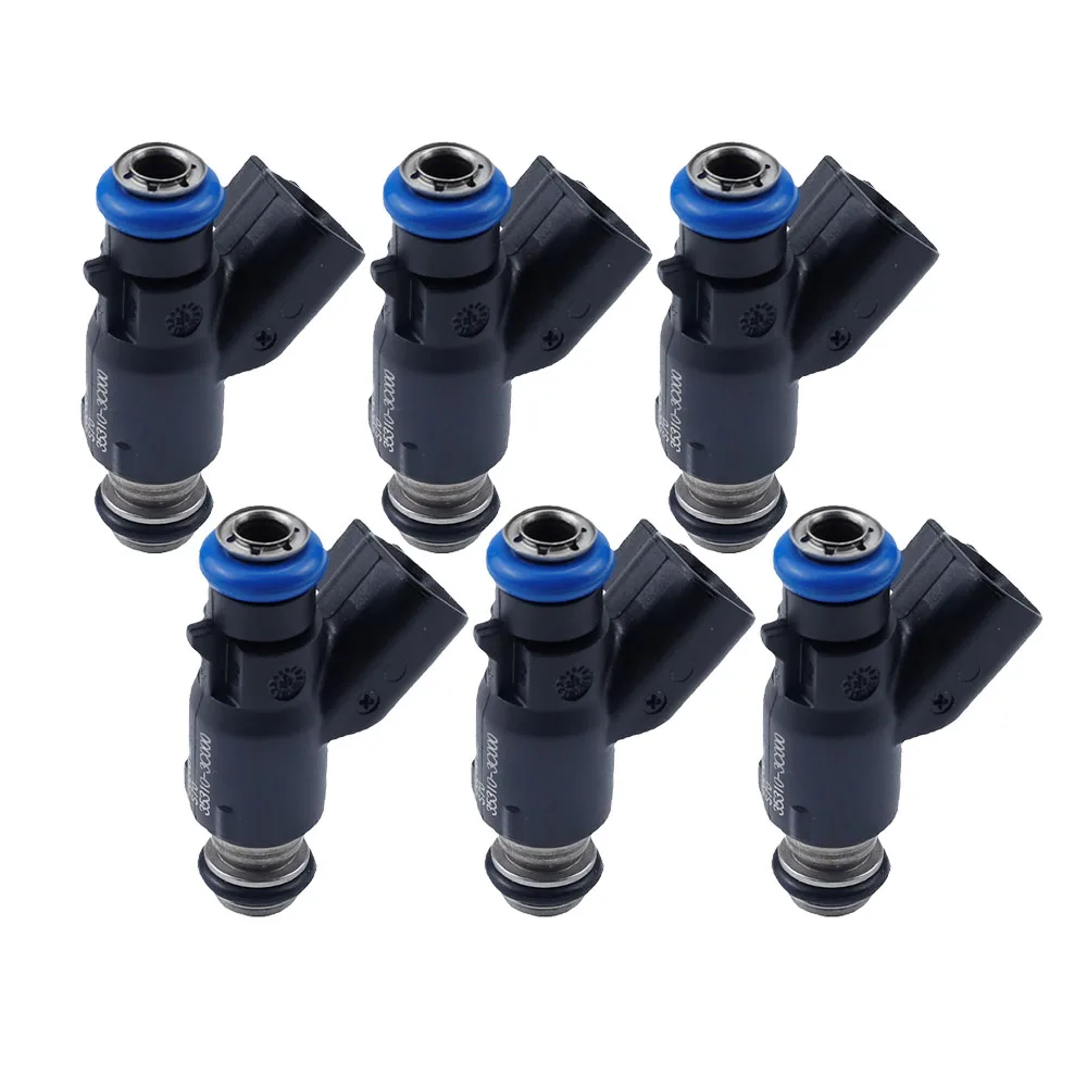 6 шт. топливные форсунки для HYUNDAI AZERA SANTAFE SONATA KIA SORENTO 3.3L 3.8L 2006-2011 353103C000 аксессуары для сопежных клапанов
6 шт. топливные форсунки для HYUNDAI AZERA SANTAFE SONATA KIA SORENTO 3.3L 3.8L 2006-2011 353103C000 аксессуары для сопежных клапанов