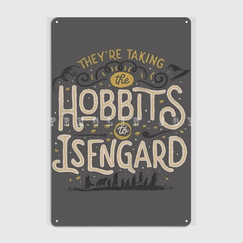 Taking The Hobbits Metal Plaque Poster Cinema Kitchen Pub Garage Custom Plates Tin Sign Poster
Taking The Hobbits Metal Plaque Poster Cinema Kitchen Pub Garage Custom Plates Tin Sign Poster