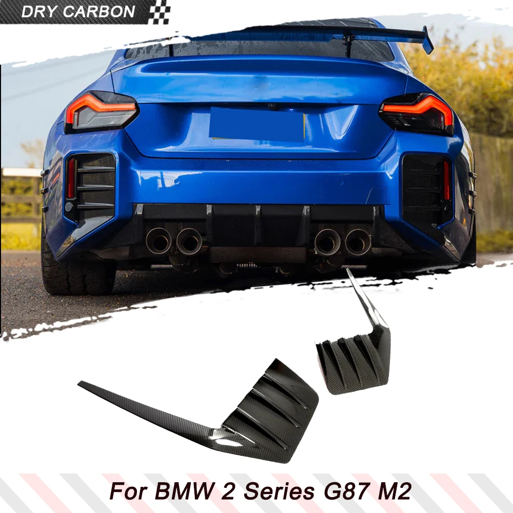 Real Carbon Fiber Car Rear Bumper Canards Spliters For BWM 2 Series G87 M2 Coupe 2022UP Car Rear Bumper Canards Side Vent Trims
Real Carbon Fiber Car Rear Bumper Canards Spliters For BWM 2 Series G87 M2 Coupe 2022UP Car Rear Bumper Canards Side Vent Trims