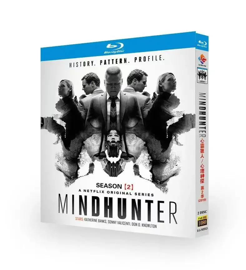Mindhunter Season 2 2019 Blu-ray BD 2 Discs BD
Mindhunter Season 2 2019 Blu-ray BD 2 Discs BD
