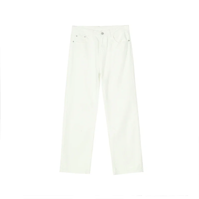 Jeans Men Denim Pants Long Pant Casual Solid High Waist Regular Pockets Slim Fit Splice Simple Straight Trousers Autumn 2024
Jeans Men Denim Pants Long Pant Casual Solid High Waist Regular Pockets Slim Fit Splice Simple Straight Trousers Autumn 2024
