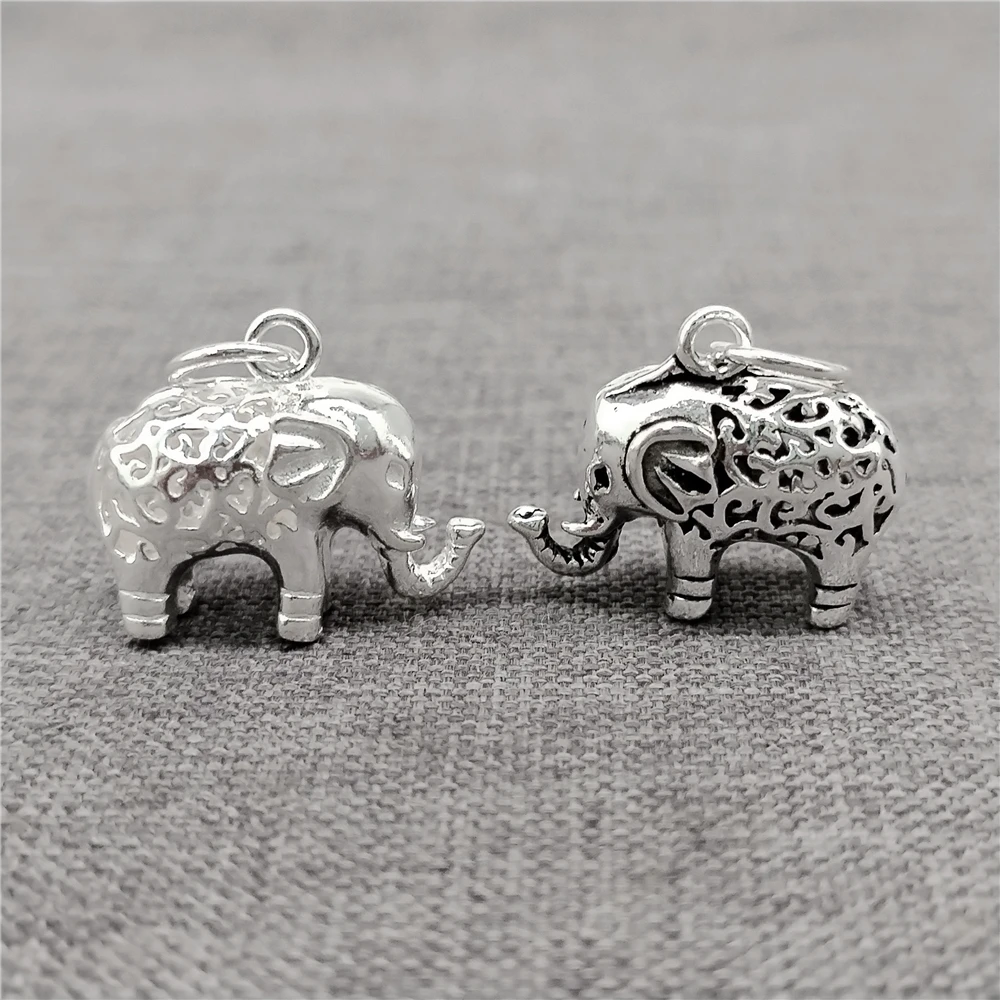 Ожерелье из стерлингового серебра с полым слоном, 3D-подвеска из серебра 925 пробы с маленьким животным
Ожерелье из стерлингового серебра с полым слоном, 3D-подвеска из серебра 925 пробы с маленьким животным