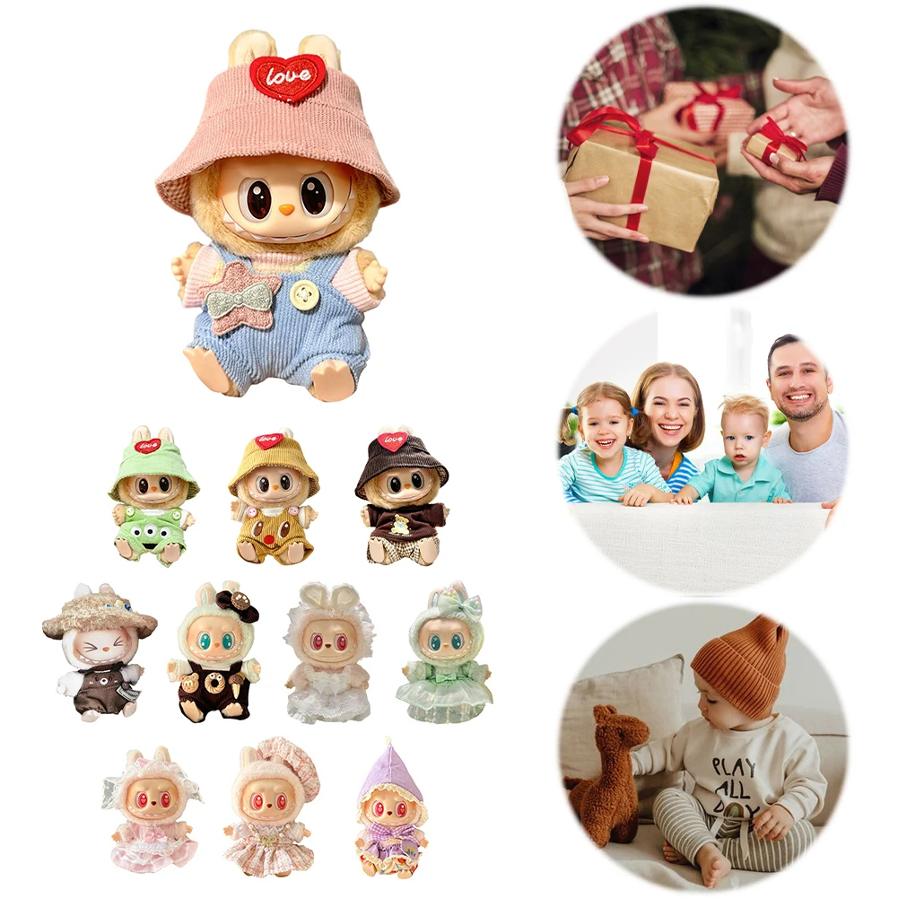 Kawaii Doll Clothes Decorative Cute Plushies Outfit DIY Cartoon Animal Toy Dress with Hat Stuffed Doll Clothing for Home Decor
Kawaii Doll Clothes Decorative Cute Plushies Outfit DIY Cartoon Animal Toy Dress with Hat Stuffed Doll Clothing for Home Decor