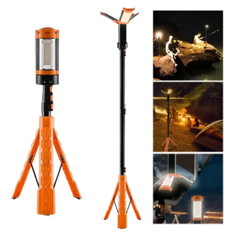 LED Work Light Folding Camping Light with Telescoping Stand Garage Inspection Lamp 5 Light Modes for Job Site Workshop
LED Work Light Folding Camping Light with Telescoping Stand Garage Inspection Lamp 5 Light Modes for Job Site Workshop