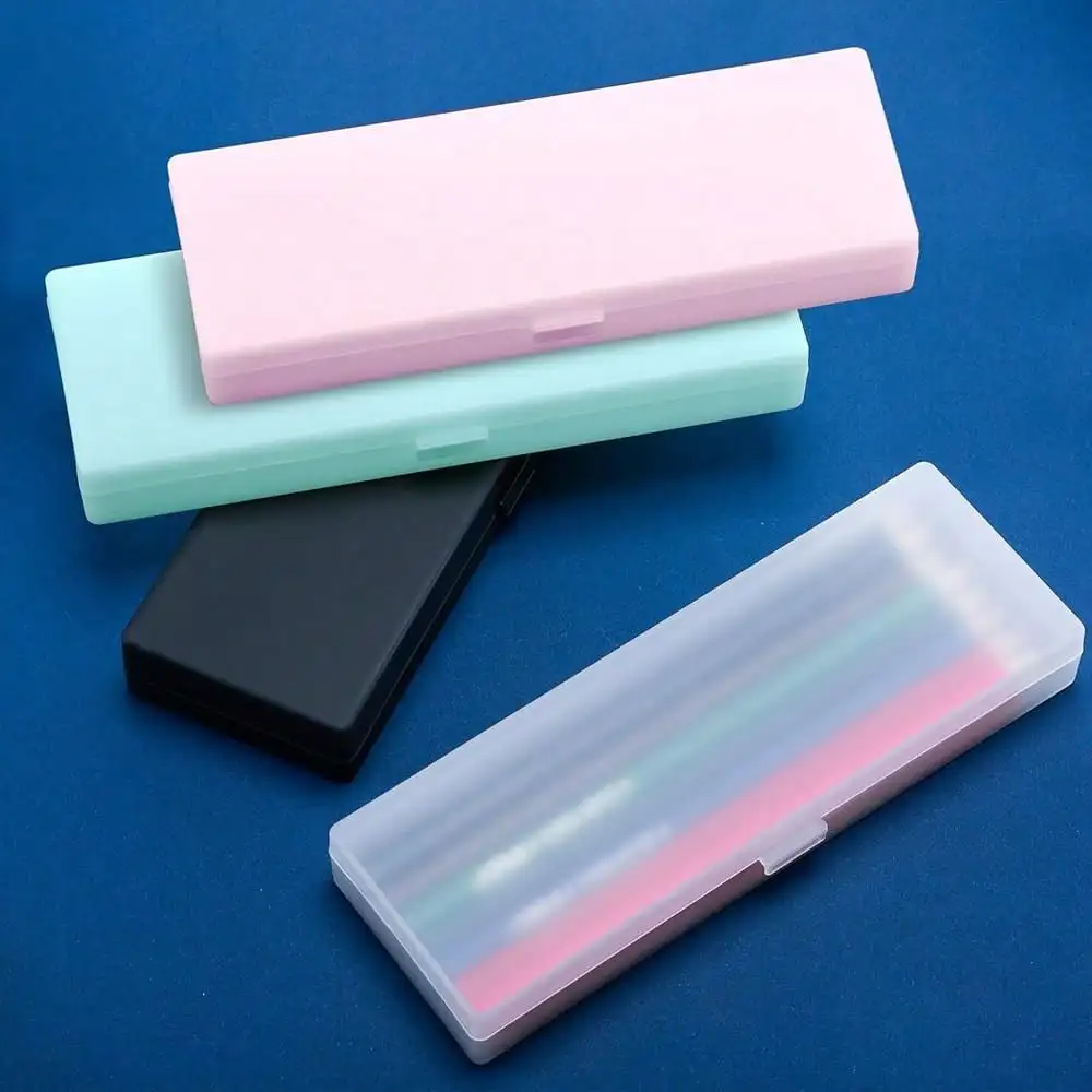 4 Pieces Plastic Pencil Case Plastic Stationery Case With Hinged Lid And Snap Closure For Pencils, Pens, Drill Bits, Office Supplies (White)
4 Pieces Plastic Pencil Case Plastic Stationery Case With Hinged Lid And Snap Closure For Pencils, Pens, Drill Bits, Office Supplies (White)