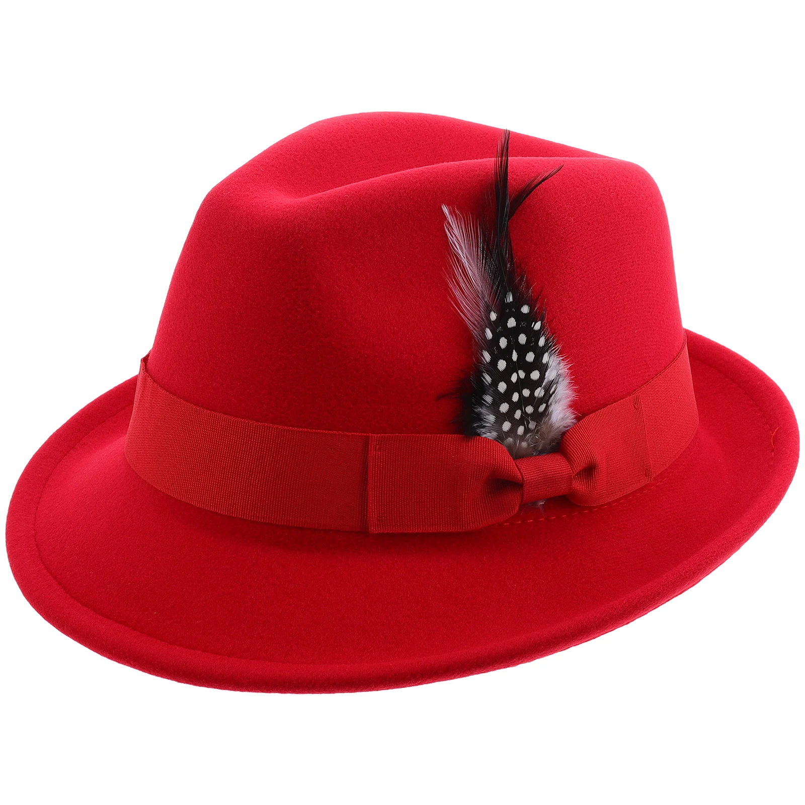 Men's Fedora Small Cap Plume Felt Gentleman Jazz Hat Fashion Classic Warm Comfortable Durable Craftsmanship
Men's Fedora Small Cap Plume Felt Gentleman Jazz Hat Fashion Classic Warm Comfortable Durable Craftsmanship