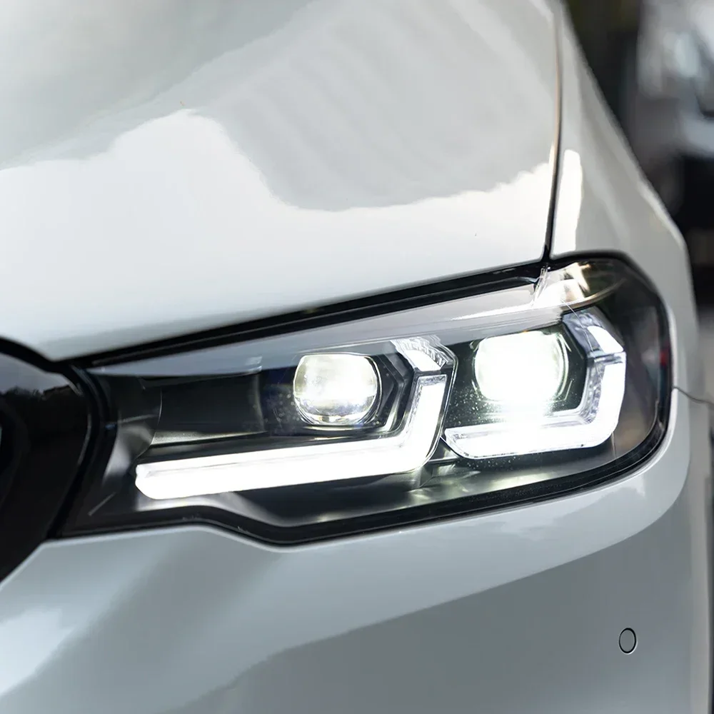 Обновление автомобильных фар в сборе для BMW 5 серии G30 G38 518i 520i 530i 540i 550i 2018-2021, линзы светодиодного проектора, автомобильные аксессуары
Обновление автомобильных фар в сборе для BMW 5 серии G30 G38 518i 520i 530i 540i 550i 2018-2021, линзы светодиодного проектора, автомобильные аксессуары
