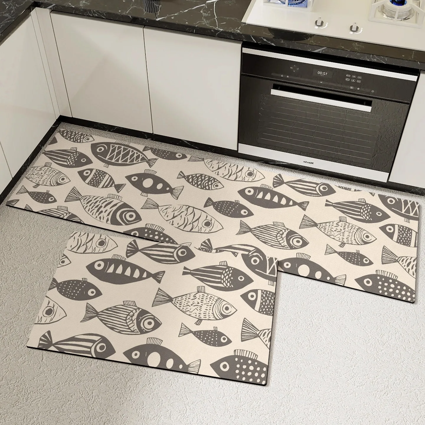 Kitchen Mat Non-slip Waterproof Oil-proof Kitchen Rug Long Strip Runner PVC Leather Washable Kitchen Floor Mats Home Decoration
Kitchen Mat Non-slip Waterproof Oil-proof Kitchen Rug Long Strip Runner PVC Leather Washable Kitchen Floor Mats Home Decoration