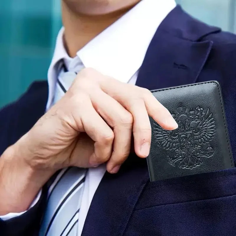 Embossed Passport Holder Travel Wallet For Men Women Ticket And Passport Case Russia Cover Bag
Embossed Passport Holder Travel Wallet For Men Women Ticket And Passport Case Russia Cover Bag