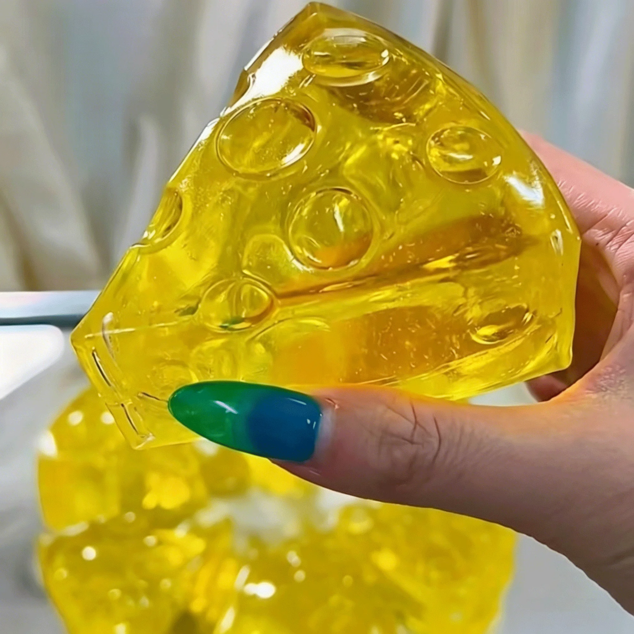 Squishy Honey Cheese Square Squeeze Toy Super Soft Mochi Cheese Fidget Toys Funny Anti-stress Sensory Toy for Adults Gifts
Squishy Honey Cheese Square Squeeze Toy Super Soft Mochi Cheese Fidget Toys Funny Anti-stress Sensory Toy for Adults Gifts