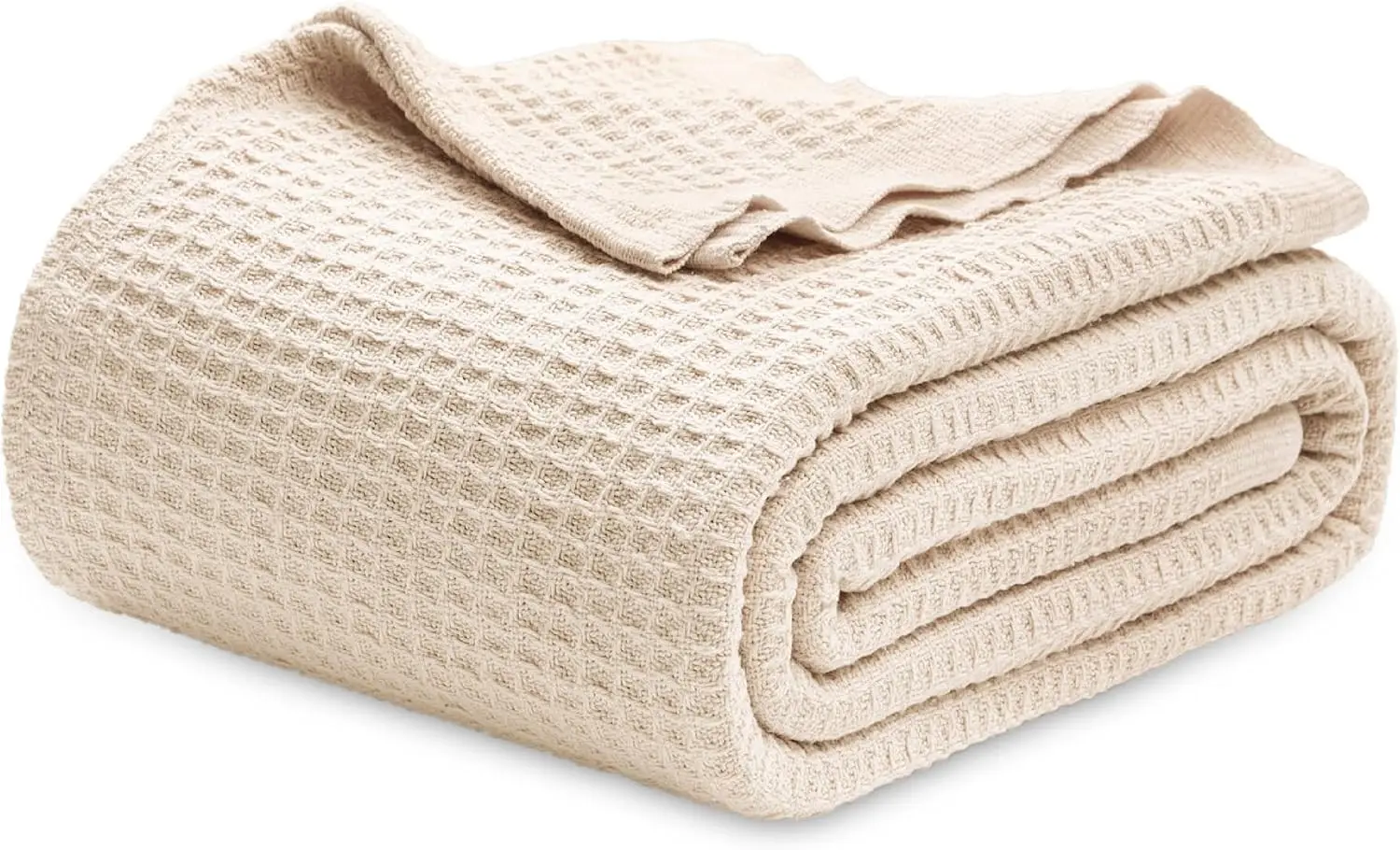 100% Cotton Blanket Queen Size For Bed - Breathable And Soft, Waffle Weave Blanket For Summer Spring, Beige, 90X90 Hes
100% Cotton Blanket Queen Size For Bed - Breathable And Soft, Waffle Weave Blanket For Summer Spring, Beige, 90X90 Hes