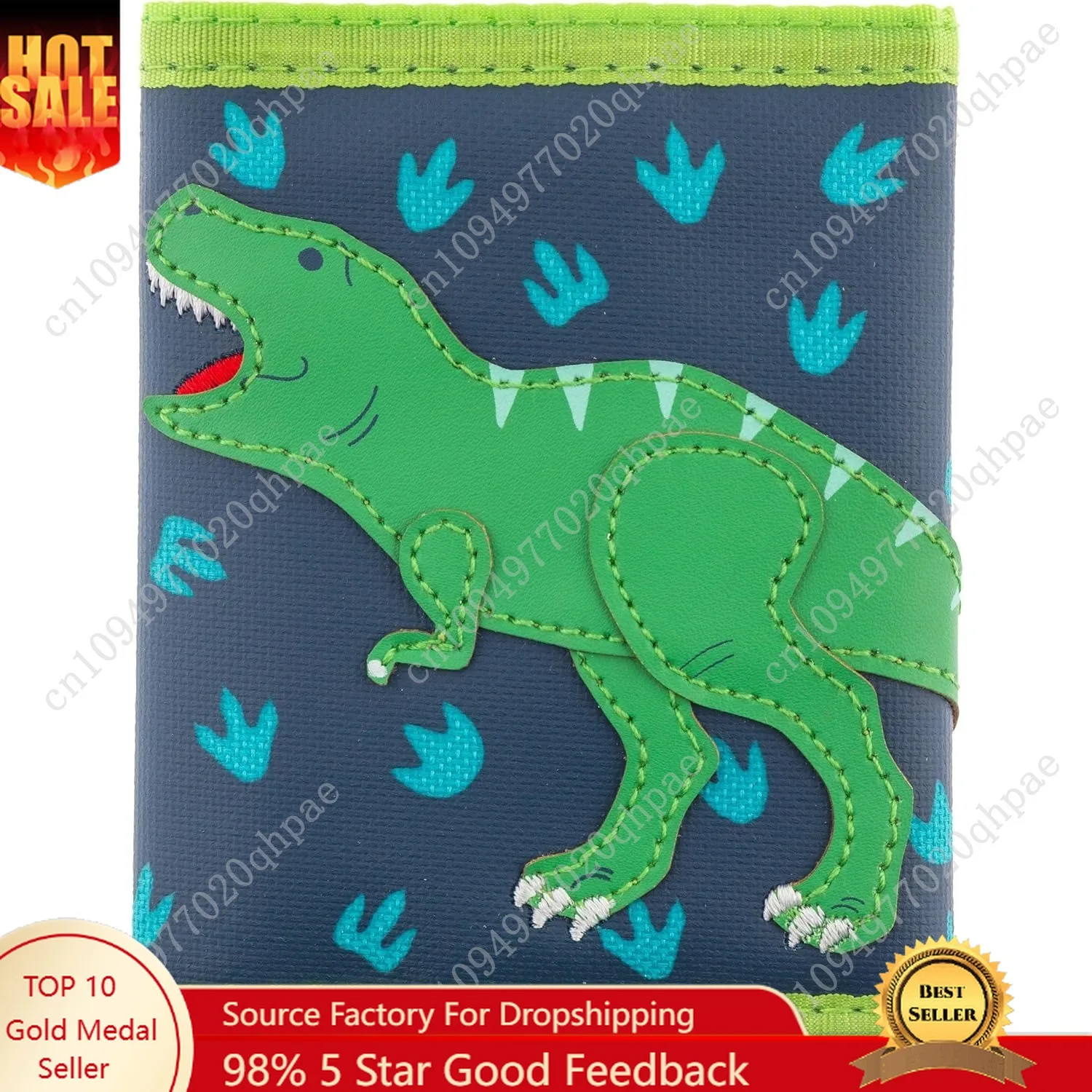 Stephen Joseph Unisex Kids Toddler Wallet, Dark Blue Dino
Stephen Joseph Unisex Kids Toddler Wallet, Dark Blue Dino