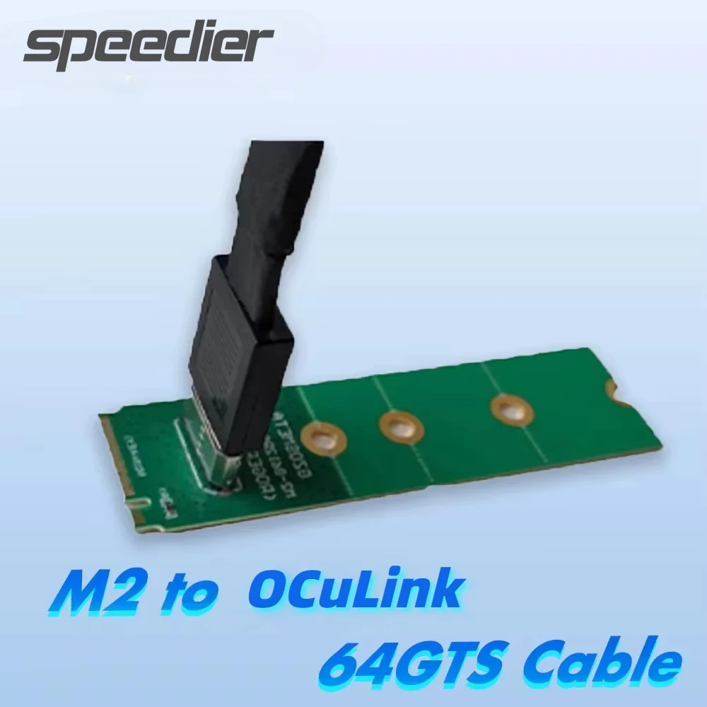 NVME M.2 M Key to OCuLink / MCIO Adapter for OCULINK GPU Dock Mini PC Laptop to External Graphic Card PCI-E 4.0 x4 2280 Conveter
NVME M.2 M Key to OCuLink / MCIO Adapter for OCULINK GPU Dock Mini PC Laptop to External Graphic Card PCI-E 4.0 x4 2280 Conveter
