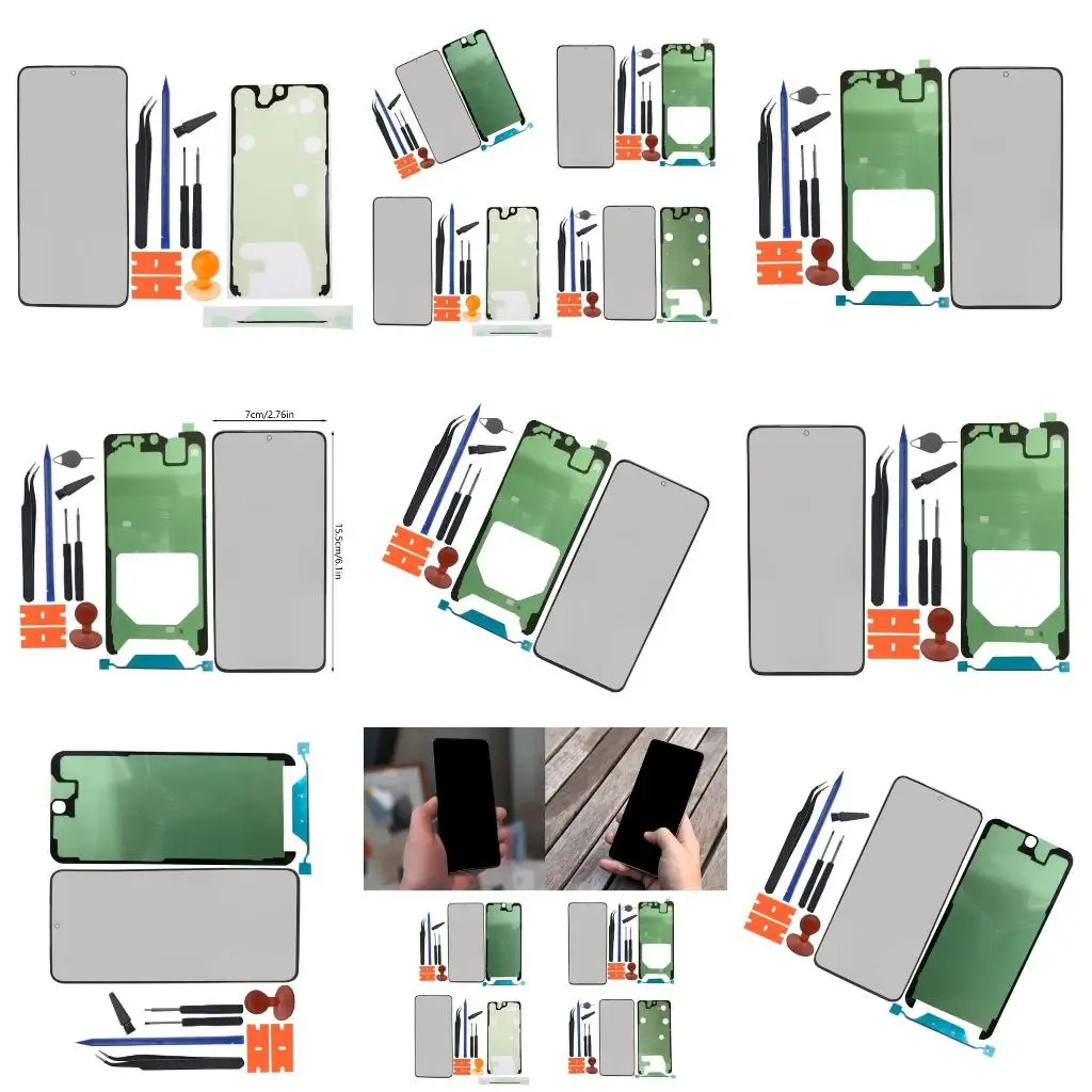 Front Outer Glass Len LCD Screen Repair-Kit for S21,S21+Plus,S21 FE,S21
Front Outer Glass Len LCD Screen Repair-Kit for S21,S21+Plus,S21 FE,S21