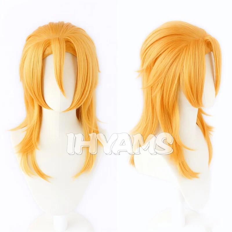 IHYAMS Wigs Dio Diego Brando Cosplay Wig Golden Heat Resistant Synthetic Hair Wigs + Wig Cap
IHYAMS Wigs Dio Diego Brando Cosplay Wig Golden Heat Resistant Synthetic Hair Wigs + Wig Cap