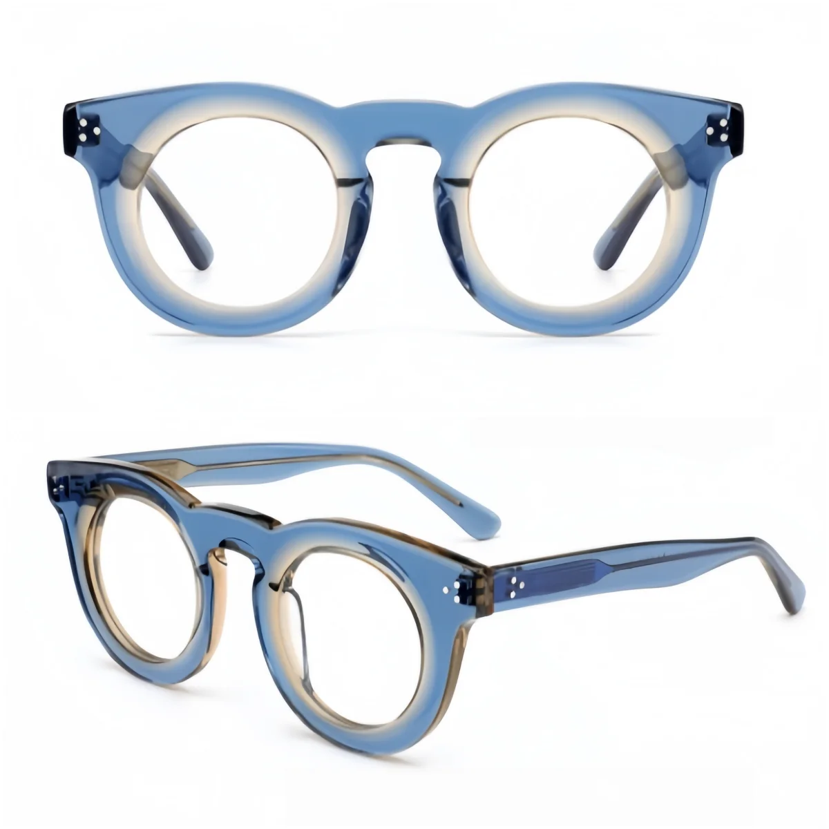 Reading Glasses Round Fashion Optical Vintage Acetate Prescription Eyeglass Frame
Reading Glasses Round Fashion Optical Vintage Acetate Prescription Eyeglass Frame
