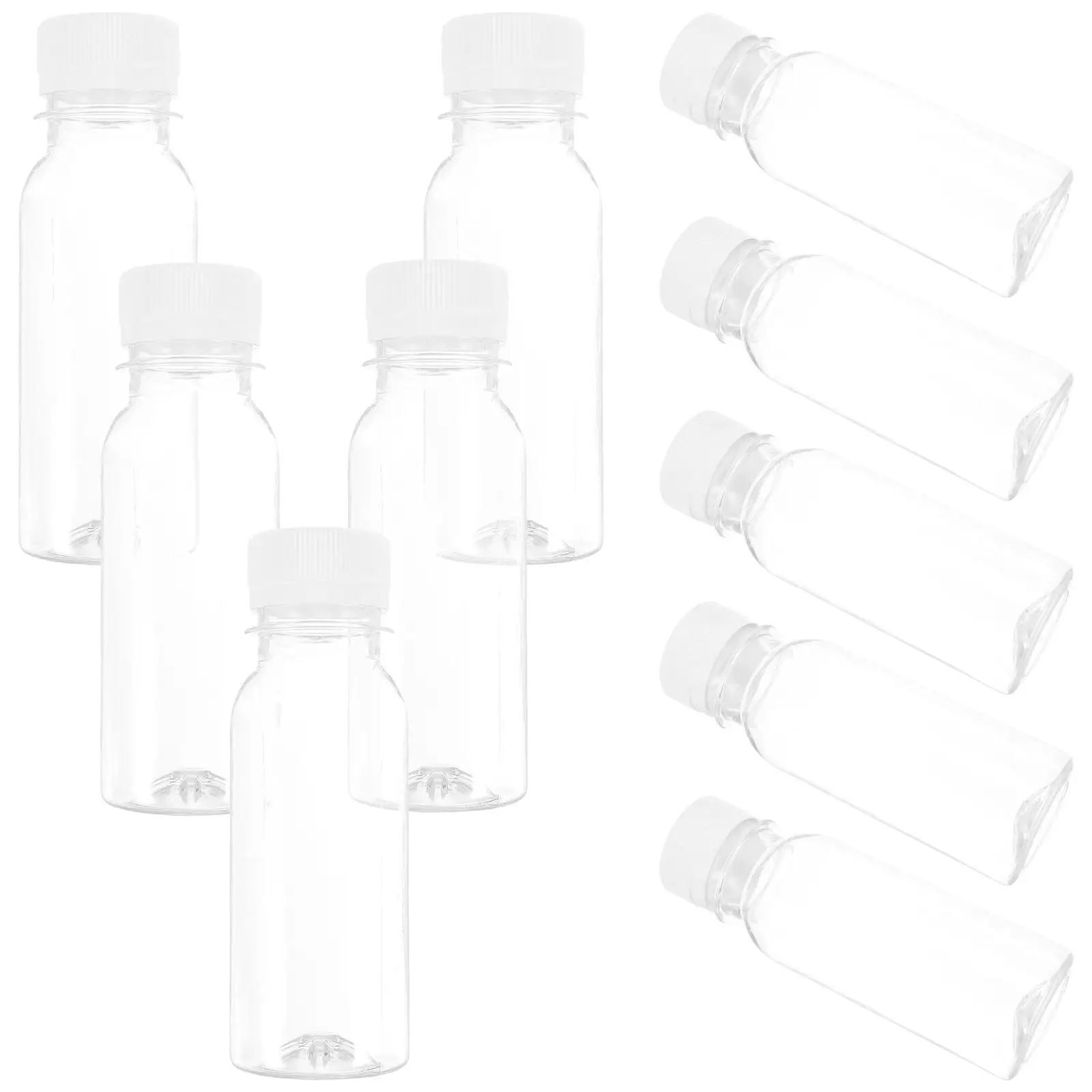 10pcs Milk Bottles Clear PET 100ml Portable Reusable Transparent Drink Bottles Safe Travel Household Daily Bottle
10pcs Milk Bottles Clear PET 100ml Portable Reusable Transparent Drink Bottles Safe Travel Household Daily Bottle