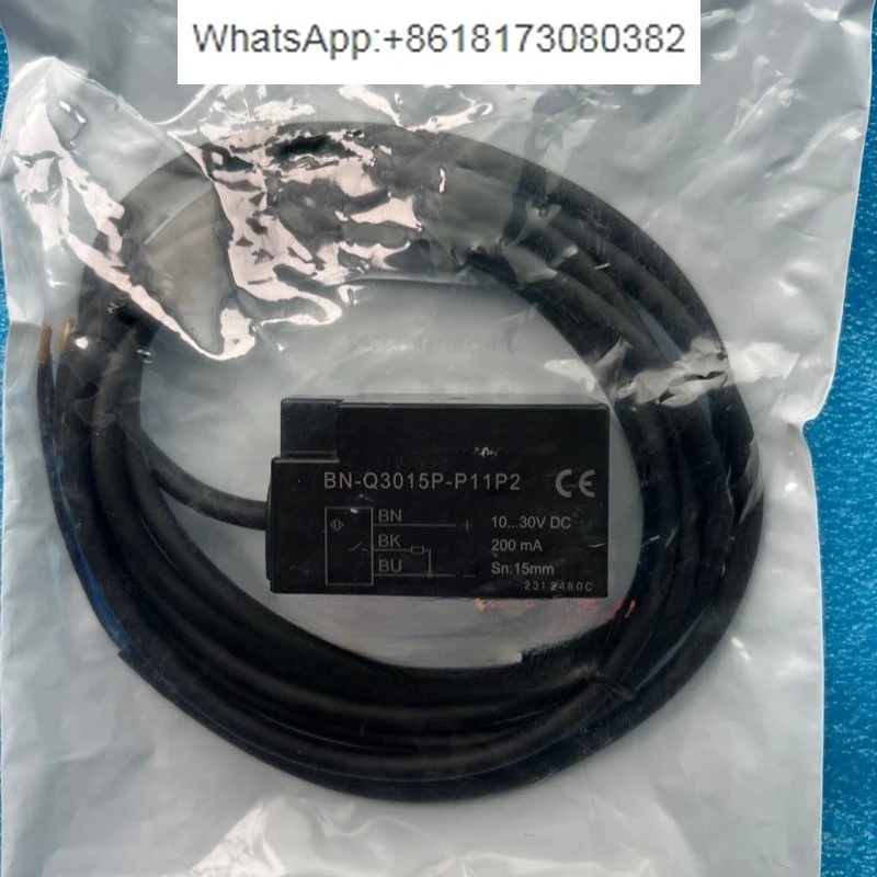 BN-Q3015P-P11P2 Metal Proximity Switch for Industrial Position Detection (15mm Sensing Distance) BN-Q3015N-P11P2
BN-Q3015P-P11P2 Metal Proximity Switch for Industrial Position Detection (15mm Sensing Distance) BN-Q3015N-P11P2
