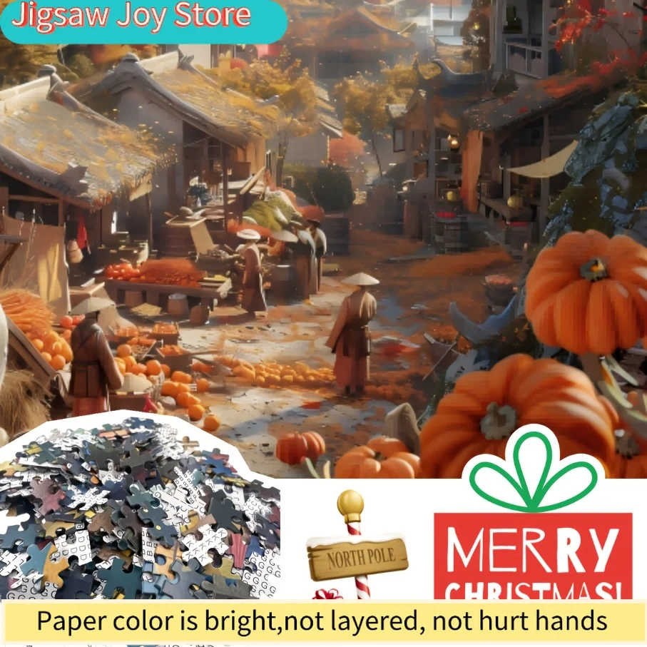 Autumn Village Scene Jigsaw Puzzle - Vibrant Fall Foliage & Traditional Cottage Design, High-Quality Paper Puzzle for Adults,
Autumn Village Scene Jigsaw Puzzle - Vibrant Fall Foliage & Traditional Cottage Design, High-Quality Paper Puzzle for Adults,